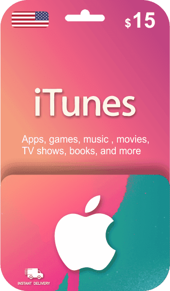 Itunes Gift Card 15$ (US)