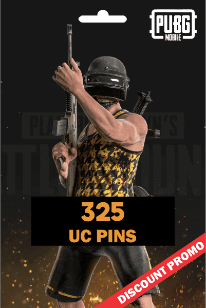 PUBG 325 UC PINS (GLOBAL)