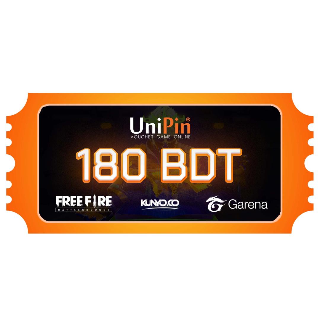 180 BDT Unipin Voucher