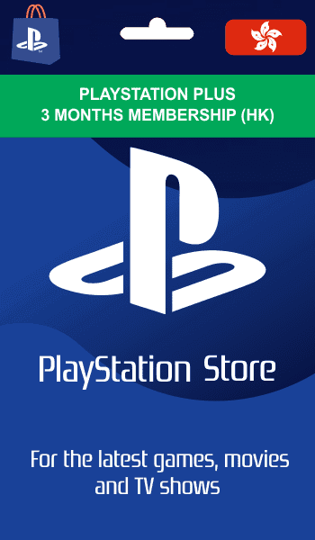 PLAYSTATION PLUS 3 MONTHS MEMBERSHIP (HK)