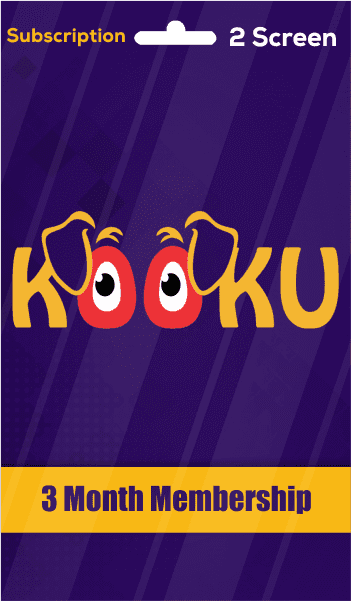 Kooku  2 Screen 3 Months