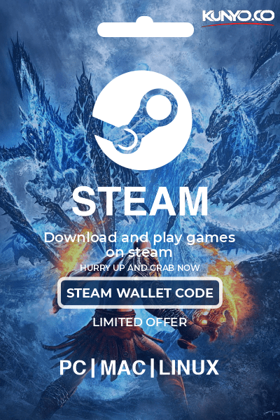 Buy Steam Gift Cards online at Geekay – Steam Wallet Codes, Steam Wallet  Top-up, and more at the best prices. Instant Delivery in Dubai, Abu Dhabi,  Sharjah, and all UAE.